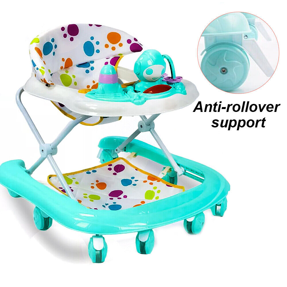 Baby Walker Bouncer First Steps Push Along Activity Music Ride On Car Melody UK