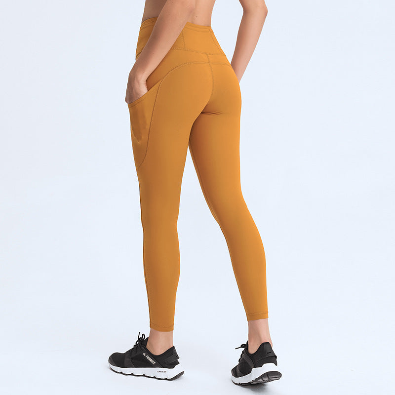 Thin Nude Feel Yoga Clothes High Elastic