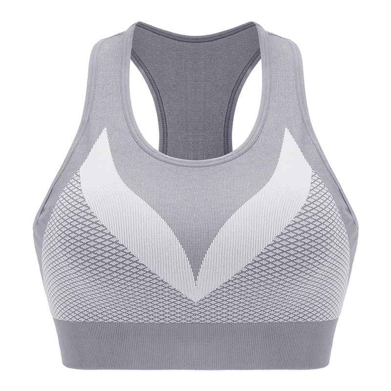 Sports Underwear Women Shockproof Gathering High-intensity Yoga Bra